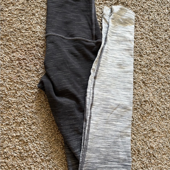 Lululemon Wunder Under High Rise Tight Ombré Melange 31” Size 6 - Picture 9 of 11
